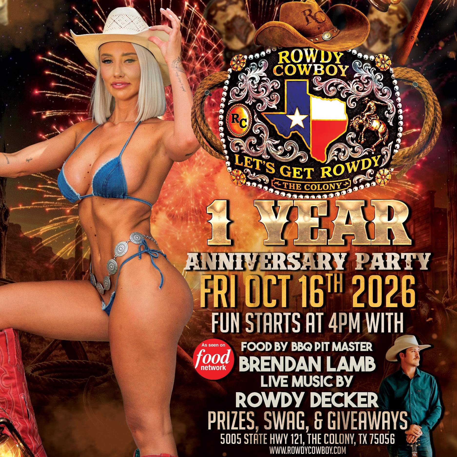 Colony Anniversay Flier (1)
